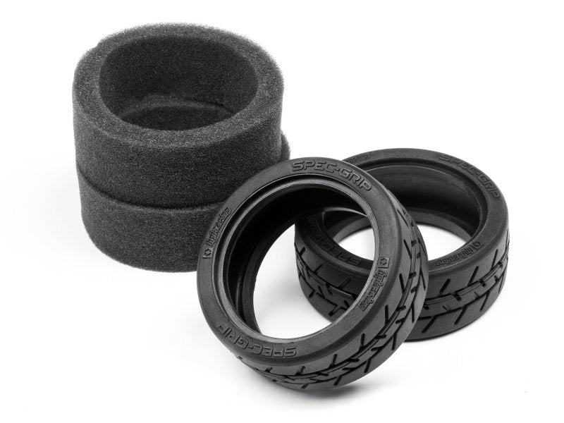 HPI Racing Spec-Grip Tire 26mm K Compound (2pcs) (ONLINE ORDER ONLY)