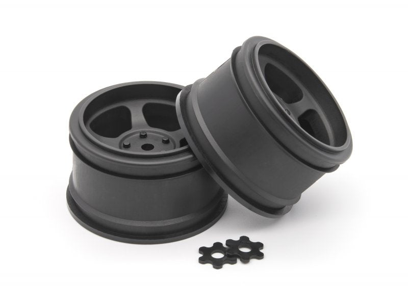 HPI Racing Vintage TA2 31mm Black Wheels 6mm Offset (2pcs) (ONLINE ORDER ONLY)