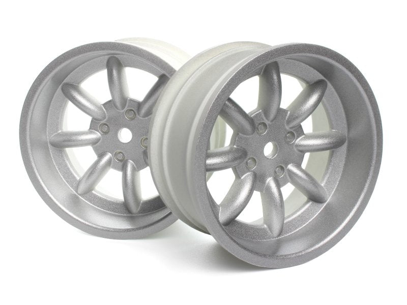 HPI Racing FS-15 Sport 8 Spoke Wheel Silver 26mm (OS 6mm/Pr) 160541 (ONLINE ORDER ONLY)