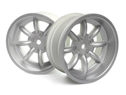 HPI Racing FS-15 Sport 8 Spoke Wheel Silver 26mm (OS 6mm/Pr) 160541 (ONLINE ORDER ONLY)