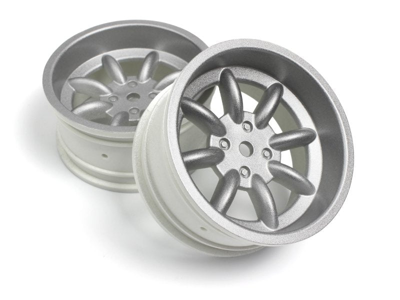 HPI Racing FS-15 Sport 8 Spoke Wheel Silver 26mm (OS 6mm/Pr) 160541 (ONLINE ORDER ONLY)