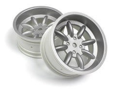 HPI Racing FS-15 Sport 8 Spoke Wheel Silver 26mm (OS 6mm/Pr) 160541 (ONLINE ORDER ONLY)