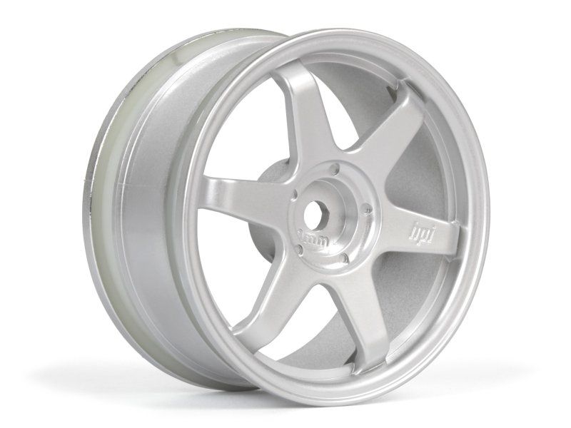 HPI Racing TE37 Wheel 26mm Matte Chrome (0mm Offset) 160751 (ONLINE ORDER ONLY)