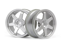 HPI Racing TE37 Wheel 26mm Matte Chrome (0mm Offset) 160751 (ONLINE ORDER ONLY)