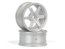 HPI Racing TE37 Wheel 26mm Matte Chrome (0mm Offset) 160751 (ONLINE ORDER ONLY)