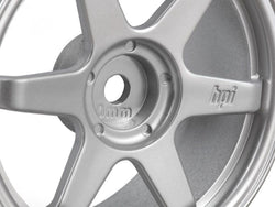 HPI Racing TE37 Wheel 26mm Matte Chrome (0mm Offset) 160751 (ONLINE ORDER ONLY)