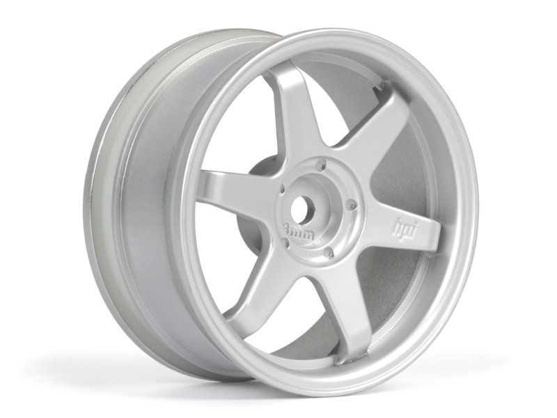 HPI Racing TE37 Wheel 26mm Matte Chrome (3mm Offset) 160752 (ONLINE ORDER ONLY)