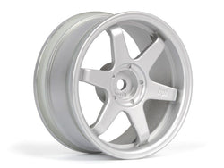 HPI Racing TE37 Wheel 26mm Matte Chrome (3mm Offset) 160752 (ONLINE ORDER ONLY)