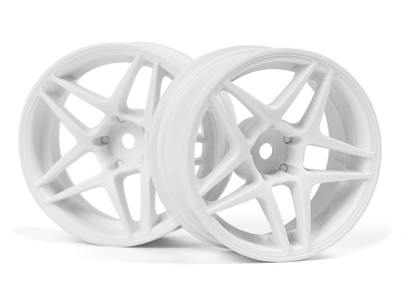 HPI Racing Kansei Astro Wheels White 6mm Offset 26mm (Pr) 160949 (ONLINE ORDER ONLY)