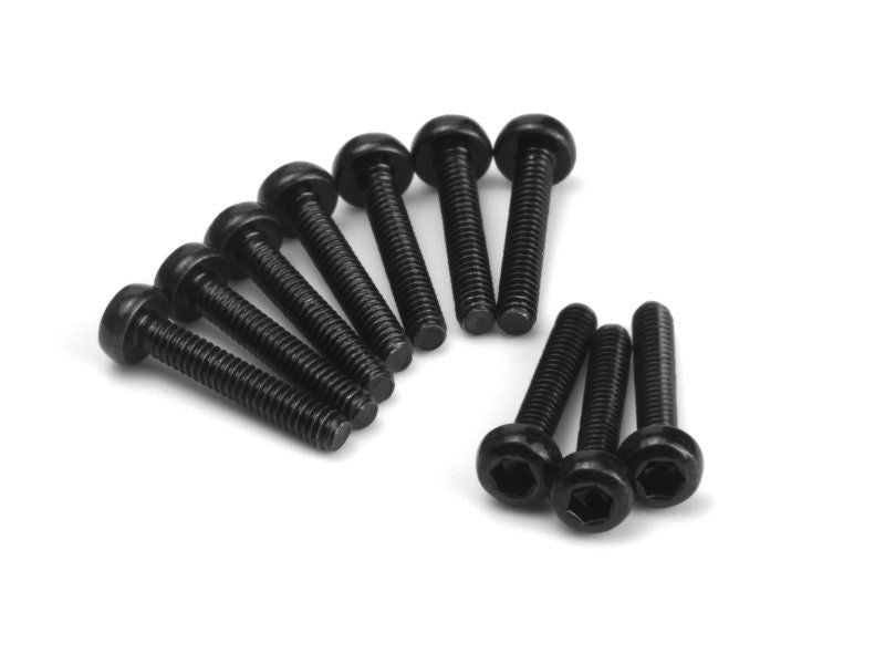 HPI Racing Button Head Screw M1.7x10mm (Hex Socket/10pcs) 161179 (ONLINE ORDER ONLY)