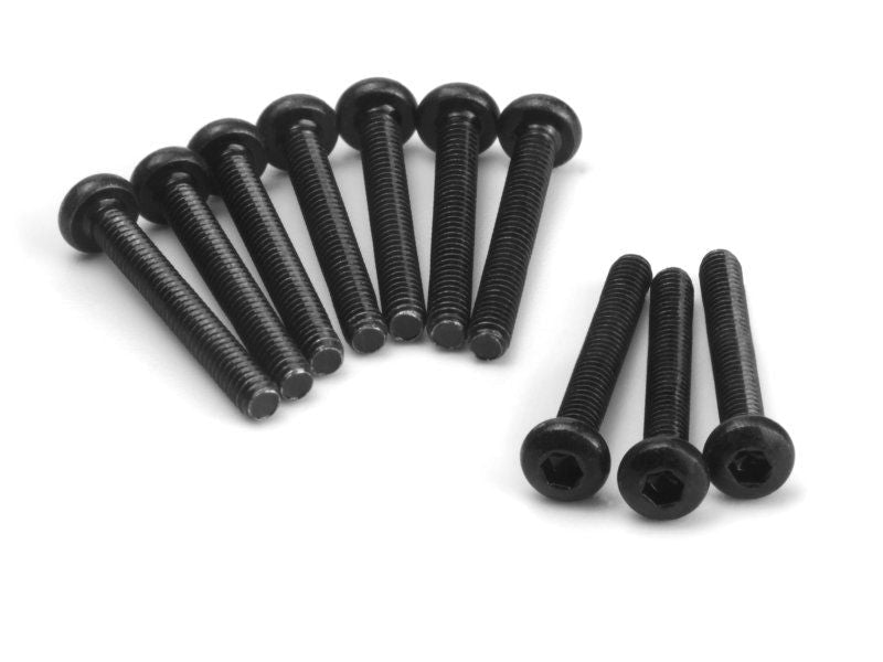 HPI Racing Button Head Screw M2x16mm (Hex Socket/10pcs) 161184 (ONLINE ORDER ONLY)