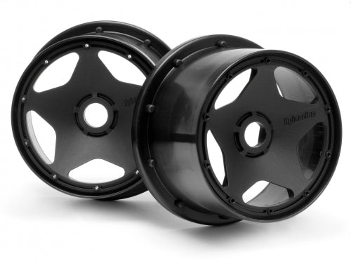 HPI Racing Super Star Wheel Black 120X75mm (2pcs) Baja 5B (ONLINE ORDER ONLY)