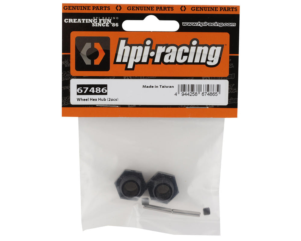 HPI Racing Wheel Hex Hub (2pcs) Vorza Flux (ONLINE ORDER ONLY)