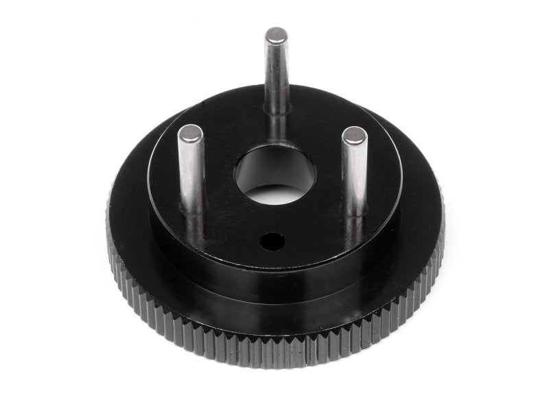 HPI Racing 3 Pin Hard Black Flywheel for Trophy 3.5 and 4.6