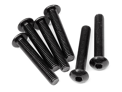 HPI Racing Button Head Screw M5X30mm Hex Socket (6pcs) (ONLINE ORDER ONLY)