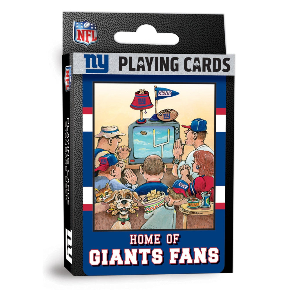 New York Giants Fan Deck Playing Cards - 54 Card Deck (ONLINE ORDER ONLY)