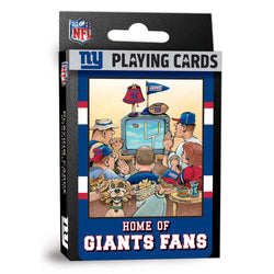 New York Giants Fan Deck Playing Cards - 54 Card Deck (ONLINE ORDER ONLY)