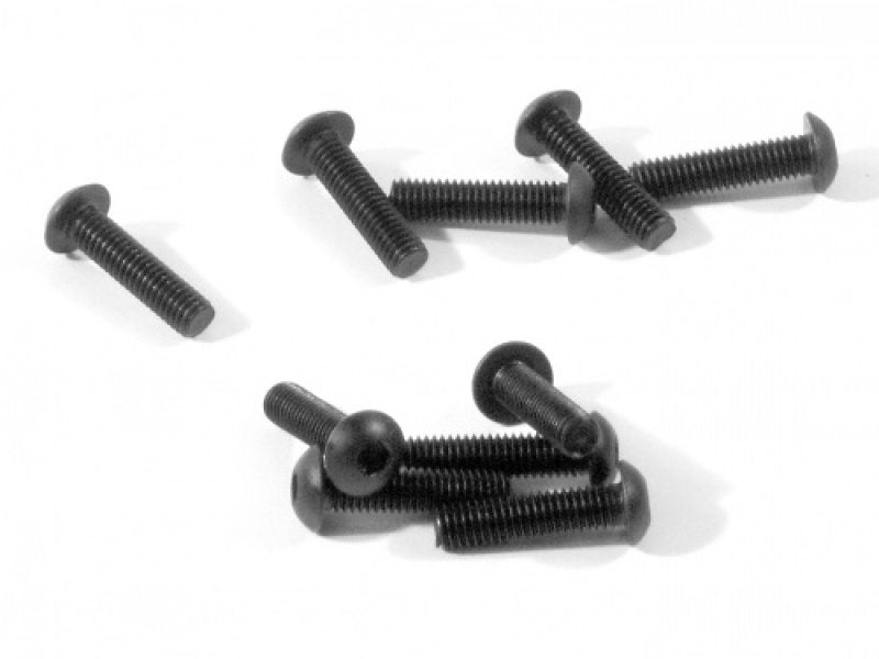 HPI Racing Button Head Screw M3X12mm Hex Socket (10pcs) (ONLINE ORDER ONLY)