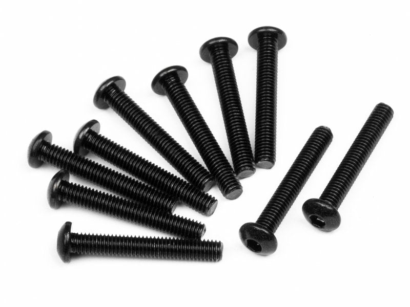 HPI Racing Button Head Screw M3X20mm Hex Socket (10pcs) (ONLINE ORDER ONLY)