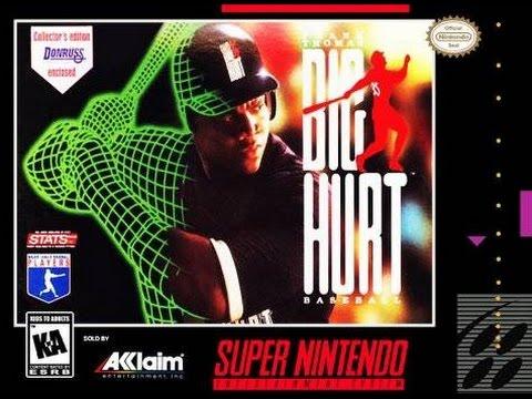 Frank Thomas Big Hurt Baseball (Super Nintendo) (Online Only)