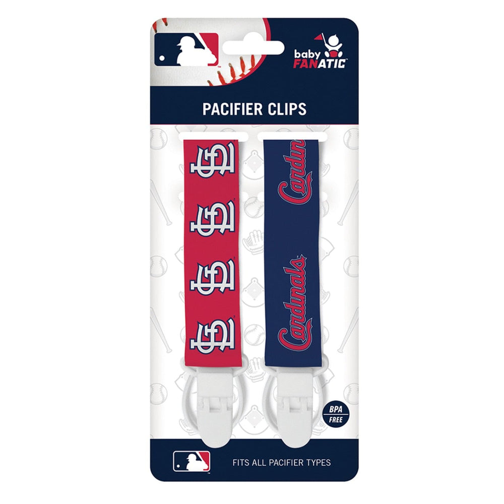 St. Louis Cardinals - Pacifier Clip 2-Pack (ONLINE ORDER ONLY)