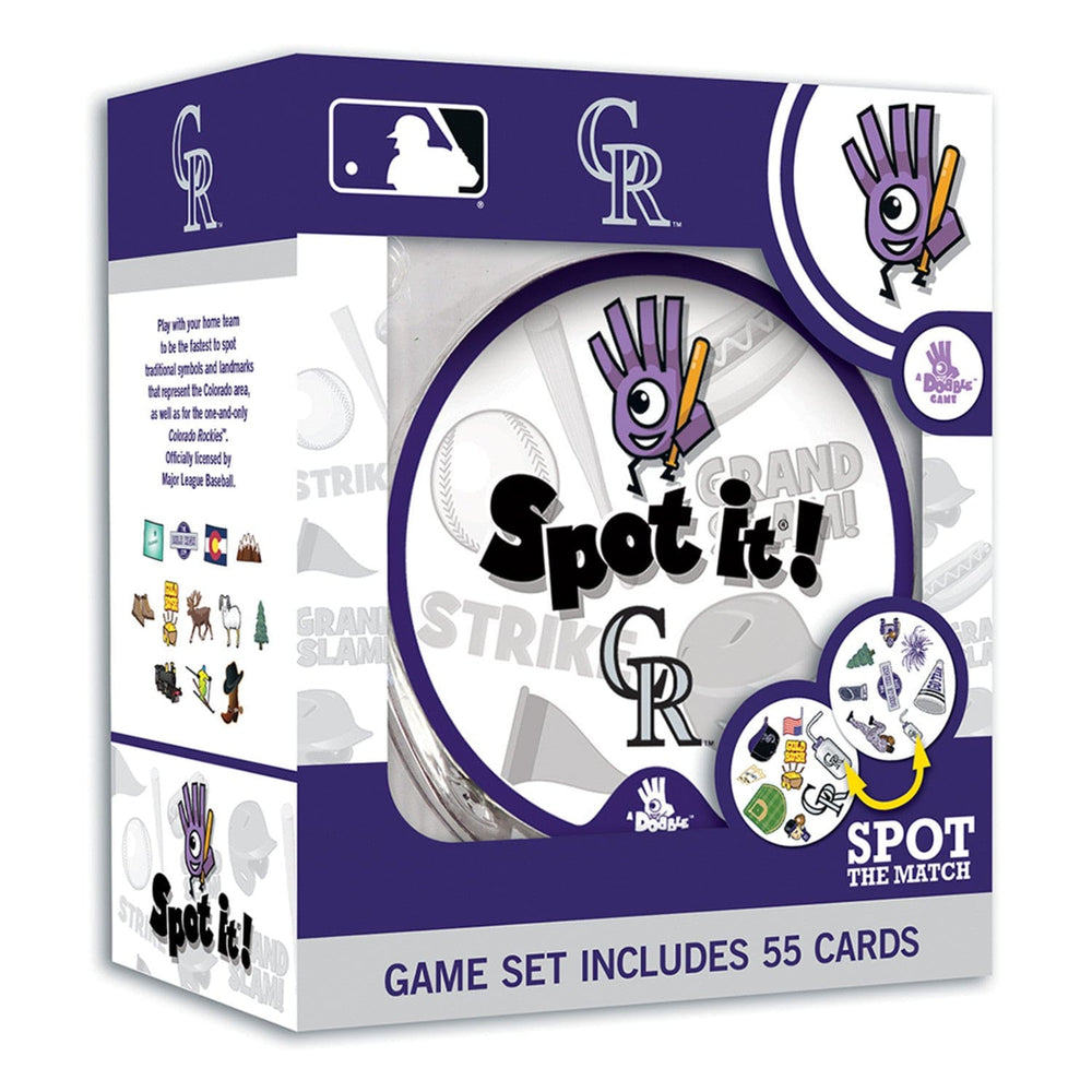 Colorado Rockies Spot It! Card Game (ONLINE ORDER ONLY)