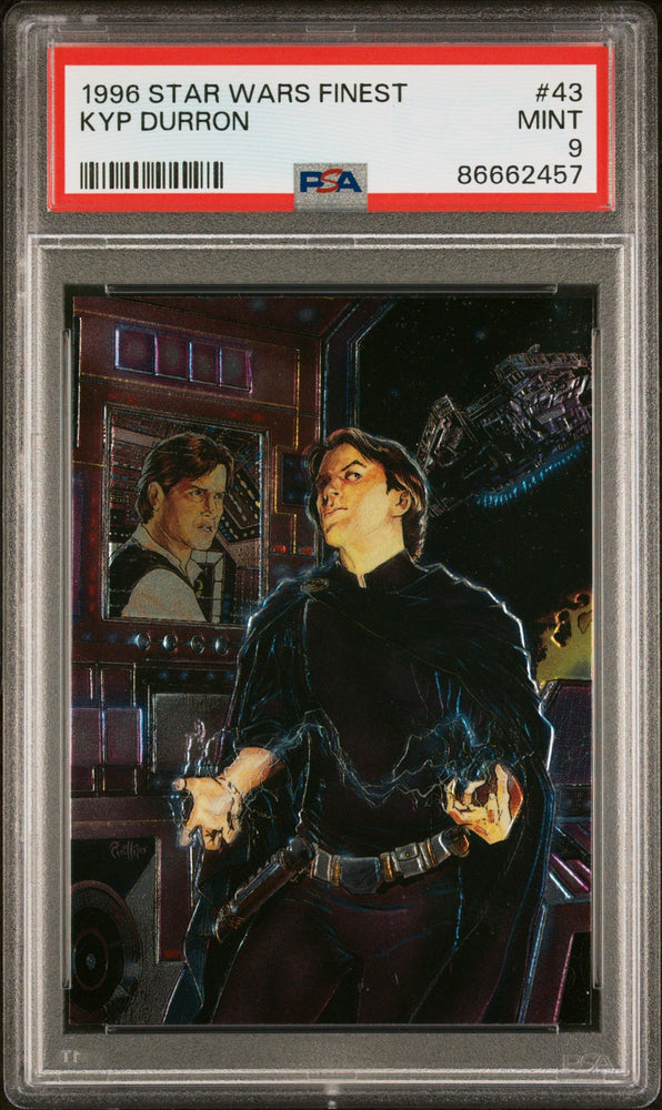 1996 STAR WARS FINEST KYP DURRON  #43 - PSA 9 (Online Order Only)