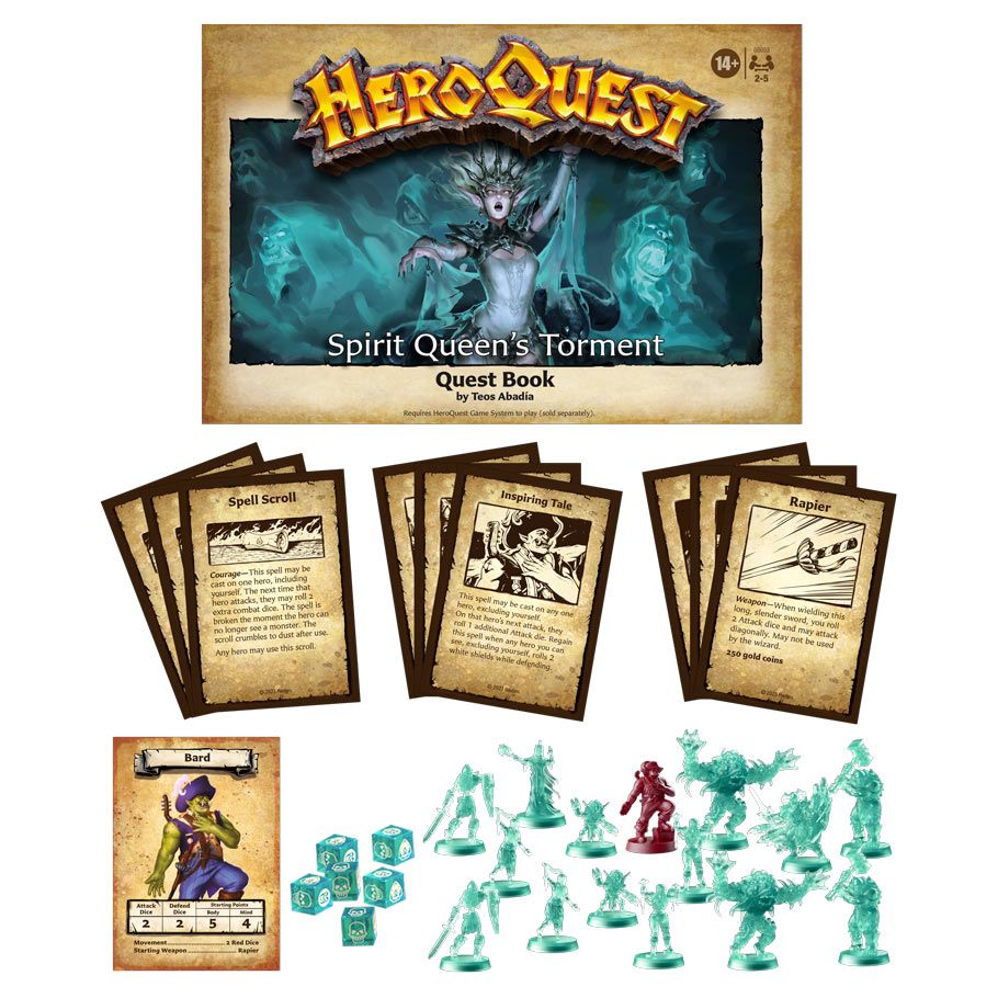 HeroQuest: Spirit Queen's Torment - Quest Pack (ONLINE ORDER ONLY)