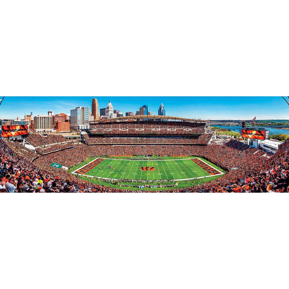 Cincinnati Bengals - 1000 Piece Panoramic Jigsaw Puzzle (ONLINE ORDER ONLY)