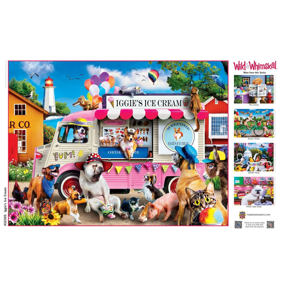 Wild & Whimsical - Iggy's Ice Cream 300 Piece EZ Grip Jigsaw Puzzle (ONLINE ORDER ONLY)