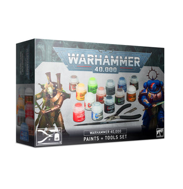 Warhammer 40,000: Paints + Tools Set (ONLINE ORDER ONLY)
