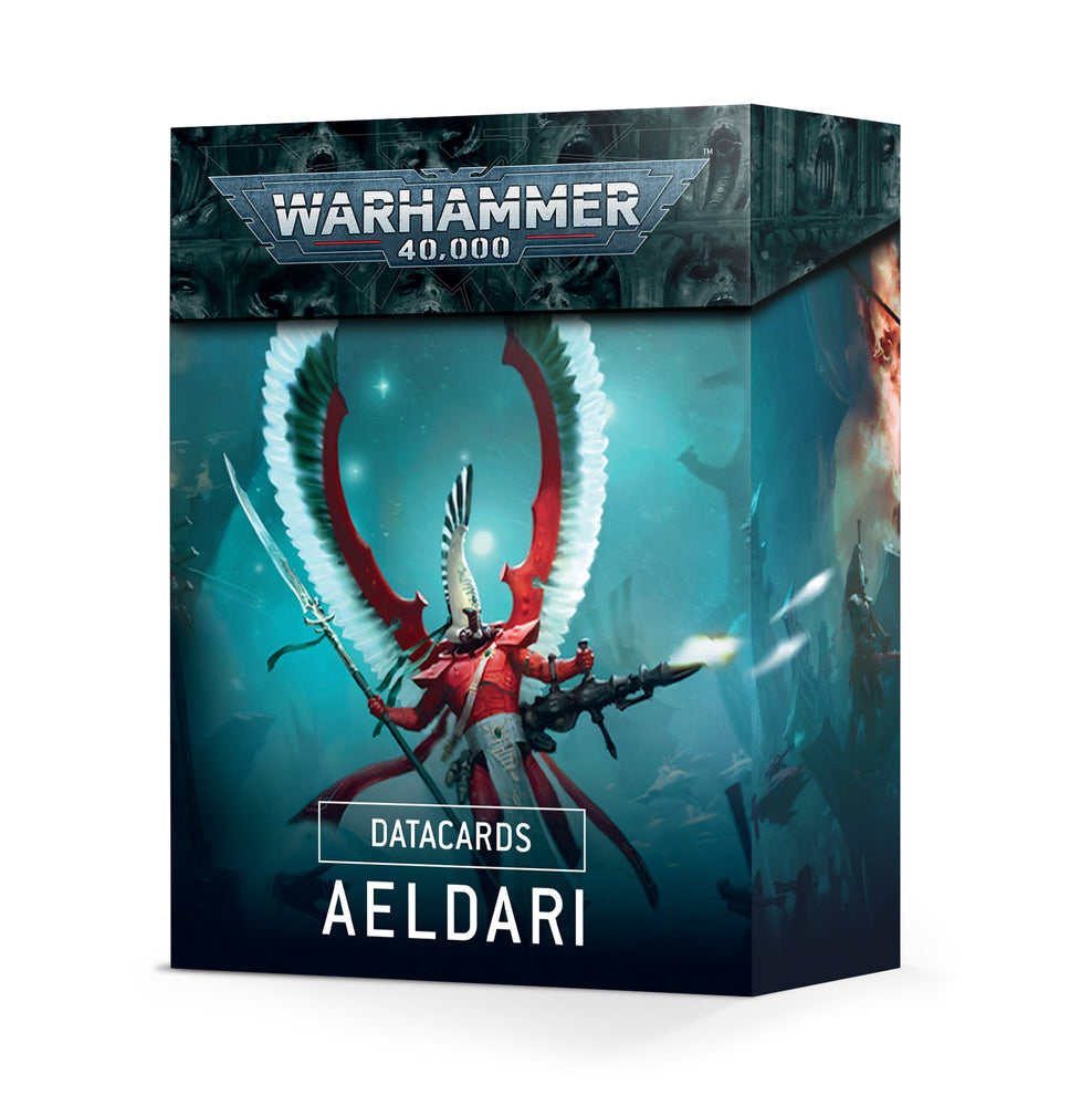 Warhammer 40k Datacards: Aeldari (ONLINE ORDER ONLY)