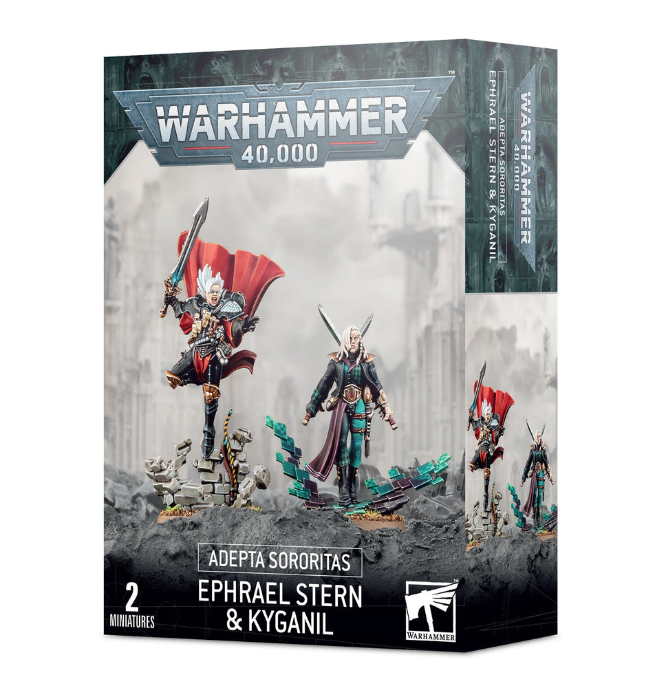 Warhammer 40k Adepta Sororitas: Ephreal Stern & Kyganil (ONLINE ORDER ONLY)