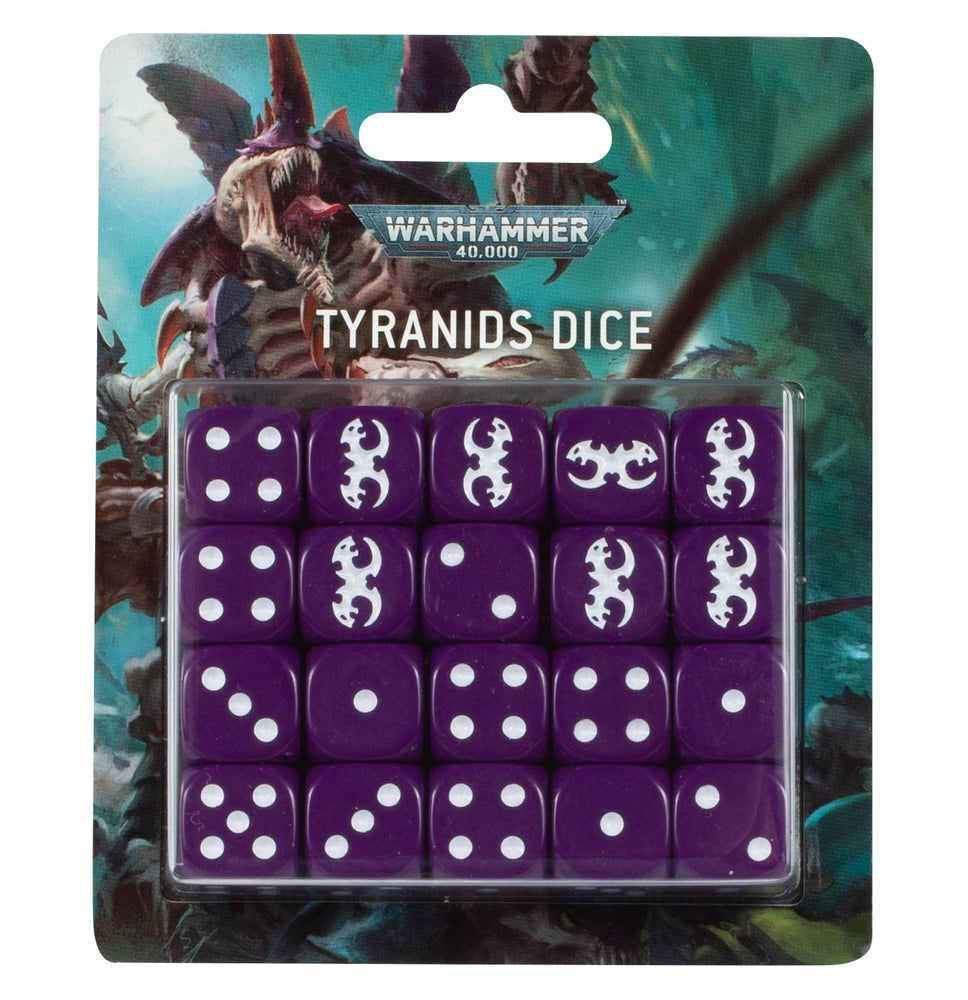 Warhammer 40k Dice: Tyranids (ONLINE ORDER ONLY)