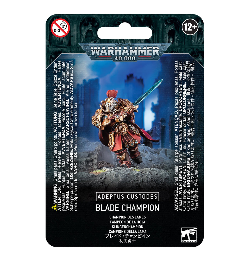 Warhammer 40k - Adeptus Custodes: Blade Champion (ONLINE ORDER ONLY)