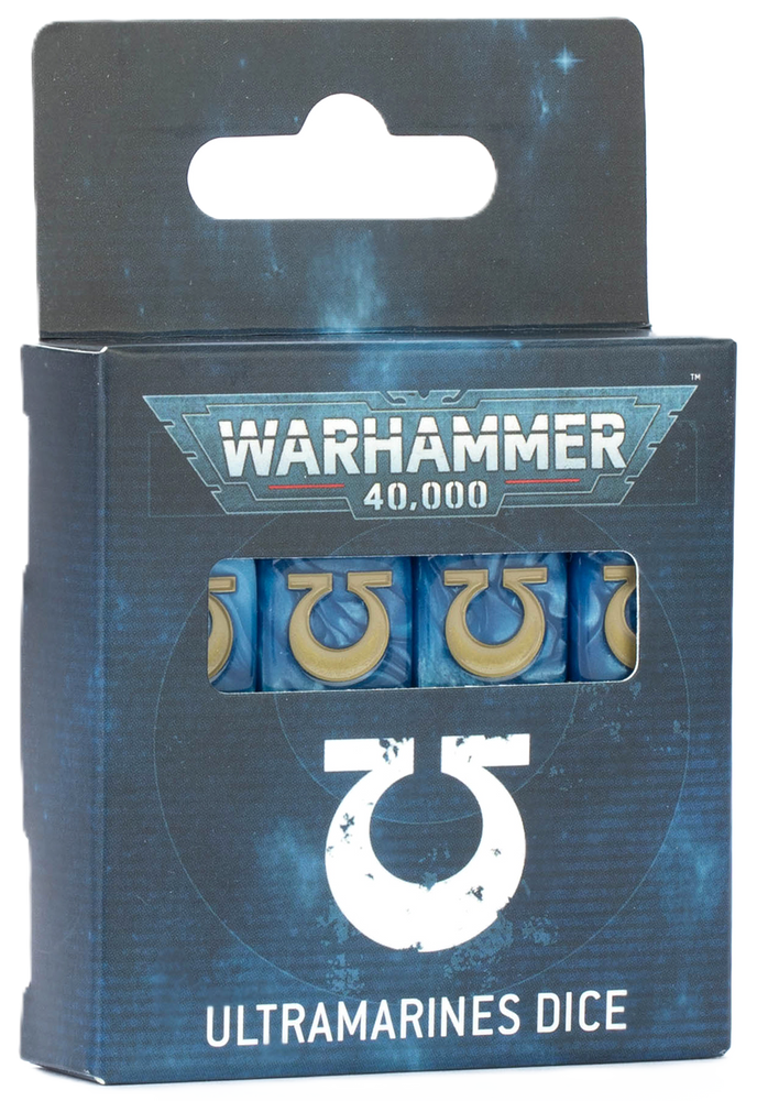Warhammer 40K: Ultramarines - Dice Set (ONLINE ORDER ONLY)