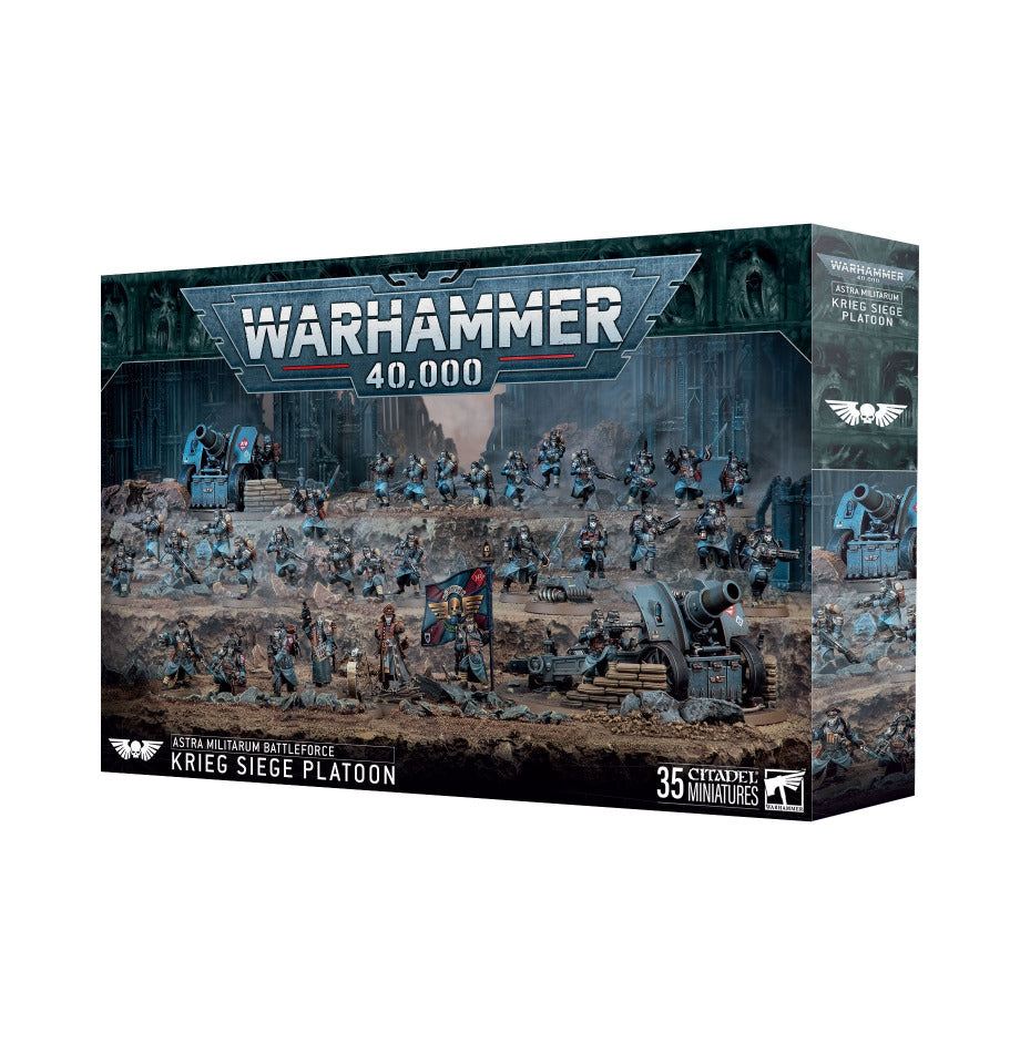Warhammer 40K: Astra Militarum Battleforce - Krieg Siege Platoon (ONLINE ORDER ONLY)