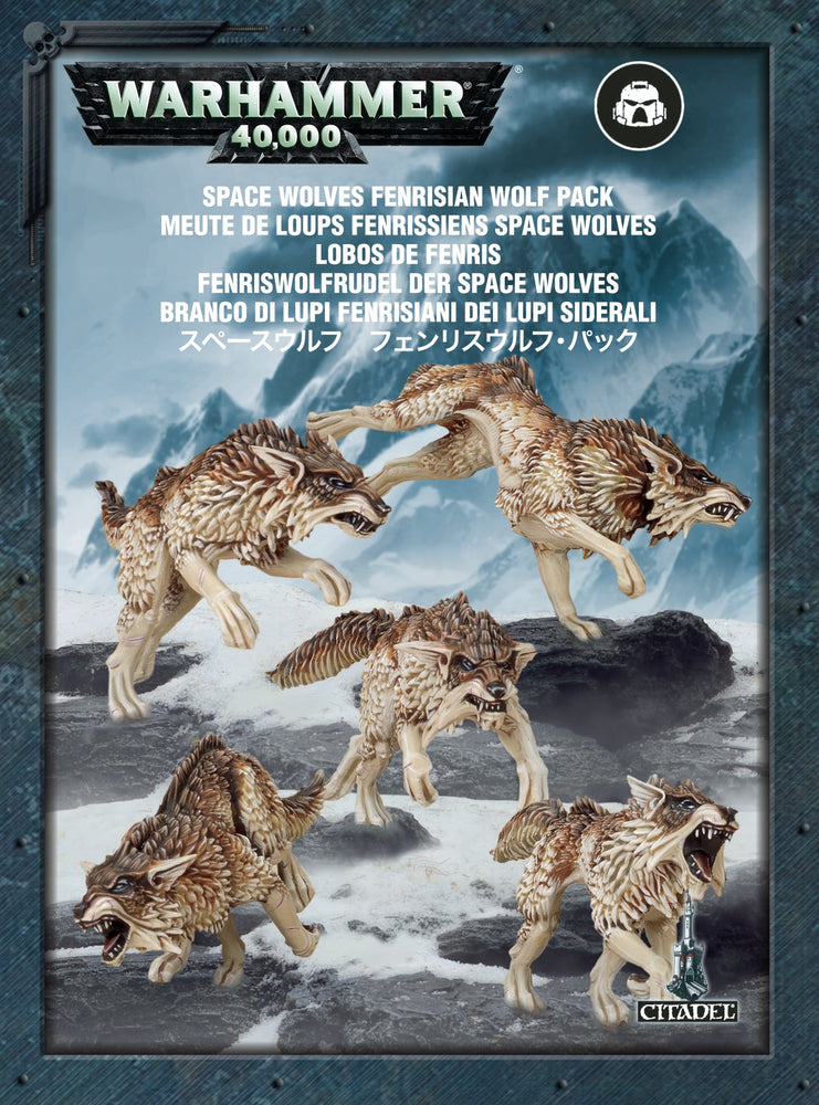 Warhammer 40K: Space Wolves - Fenrisian Wolves (ONLINE ORDER ONLY)