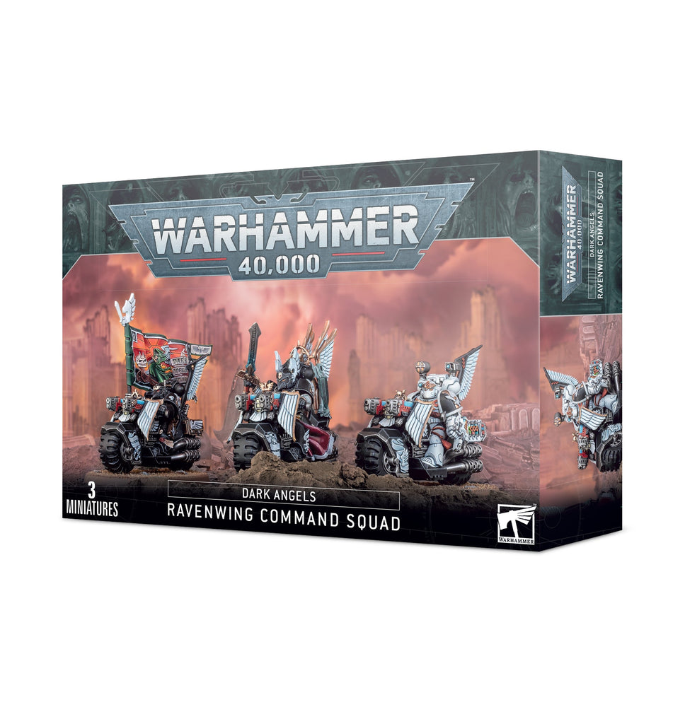 Warhammer 40K: Dark Angels - Ravenwing Command Squad (ONLINE ORDER ONLY)