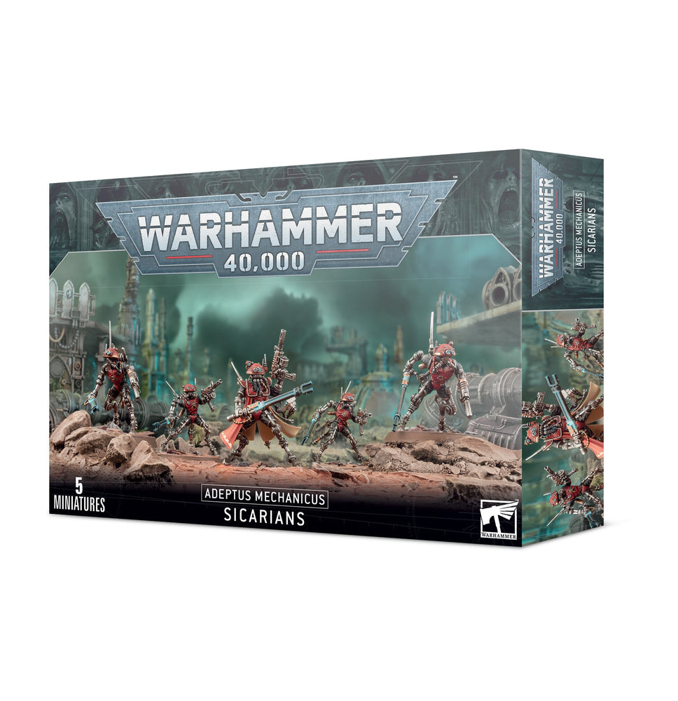Warhammer 40K: Adeptus Mechanicus - Sicarians (ONLINE ORDER ONLY)