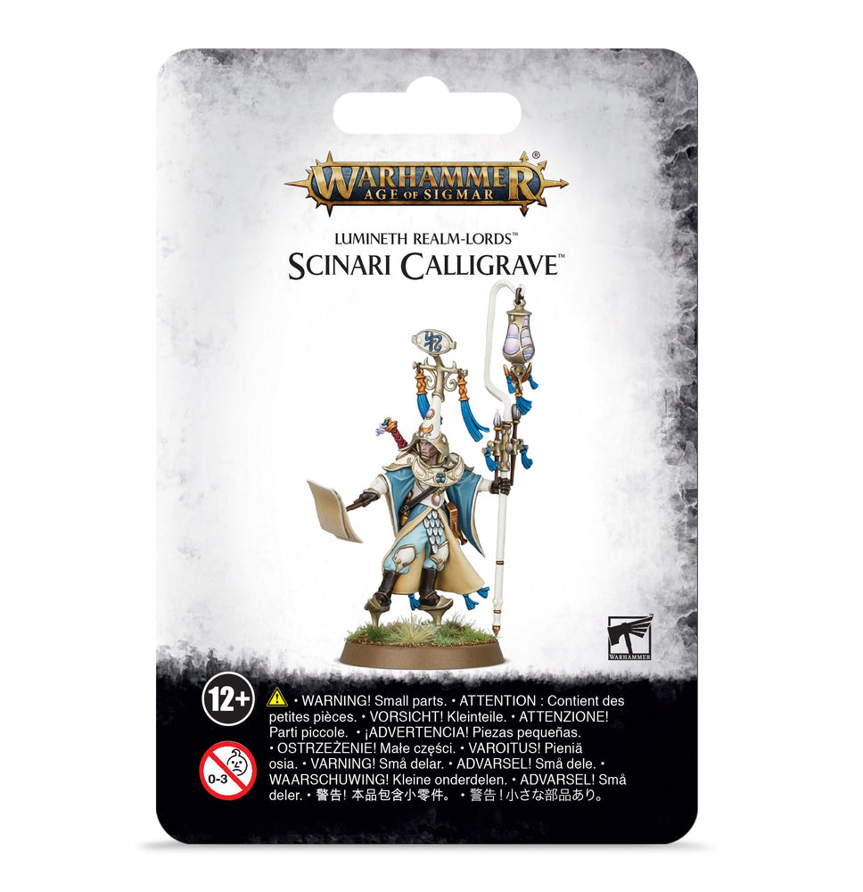 Warhammer: Lumineth Realm-lords - Scinari Calligrave (ONLINE ORDER ONLY)