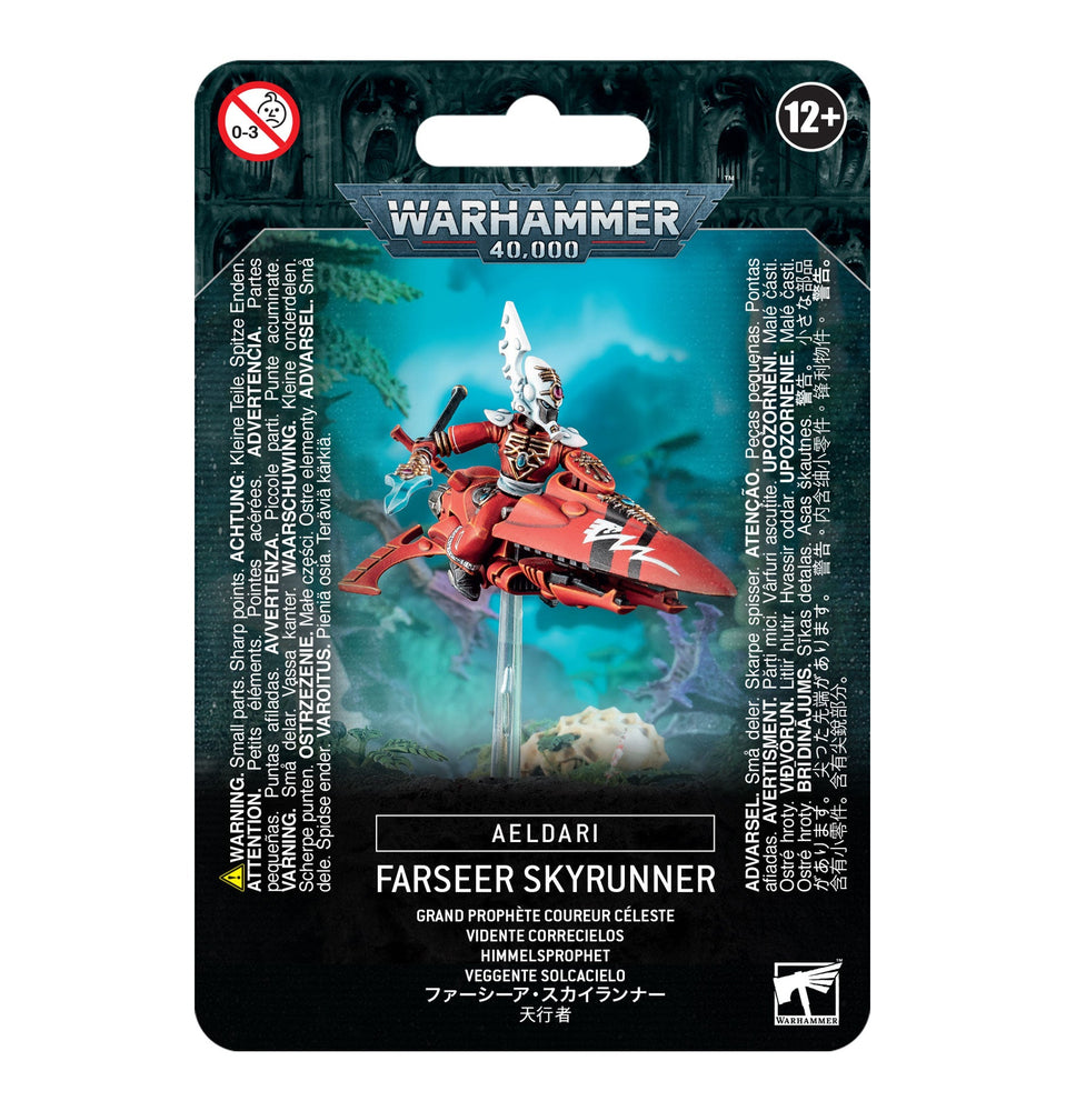 Warhammer 40K: Craftworlds - Aeldari Farseer/Warlock Skyrunner (ONLINE ORDER ONLY)