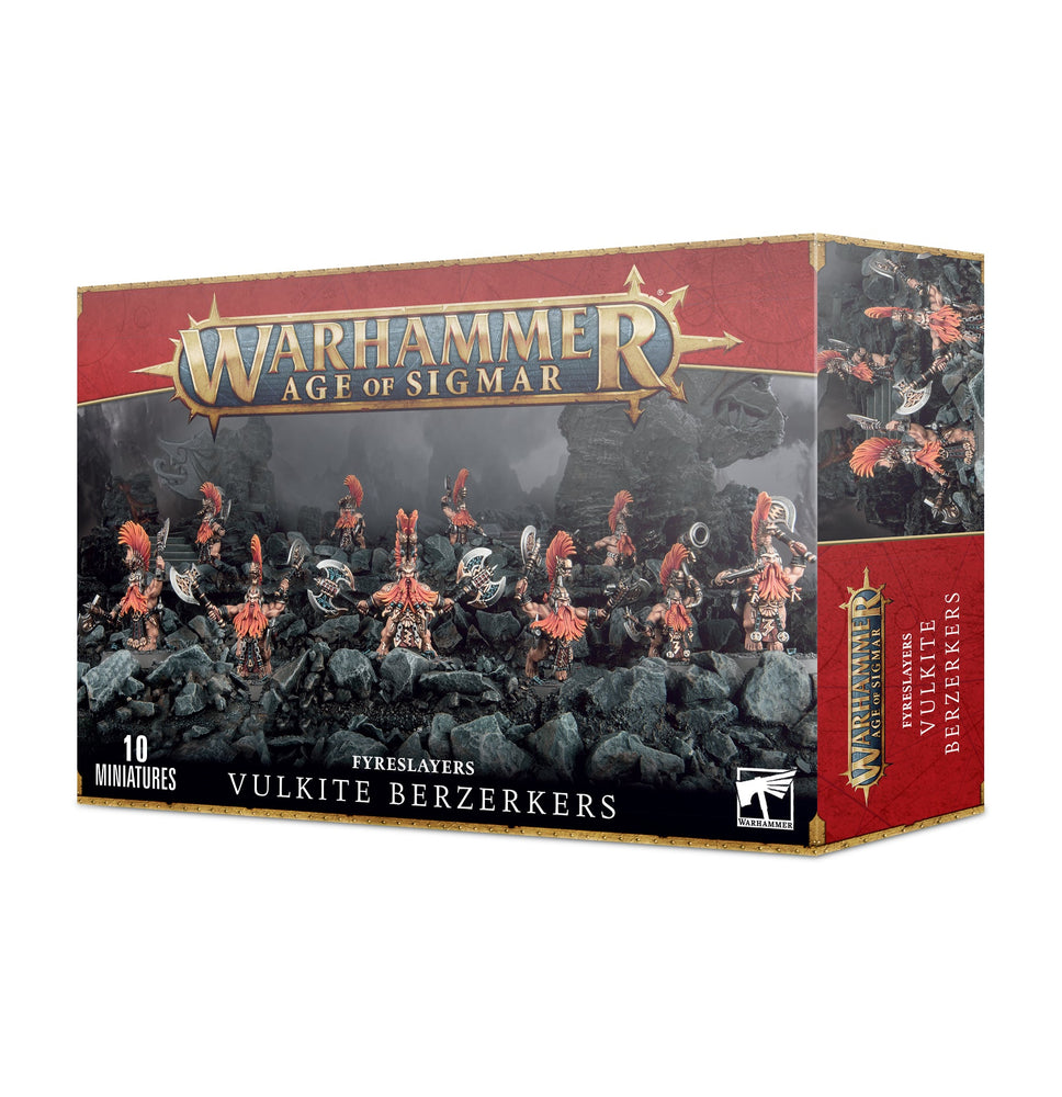 Warhammer: Fyreslayers - Vulkite Berzerkers (ONLINE ORDER ONLY)