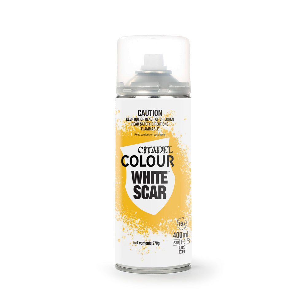 Citadel Color: Spray - White Scar (ONLINE ORDER ONLY)