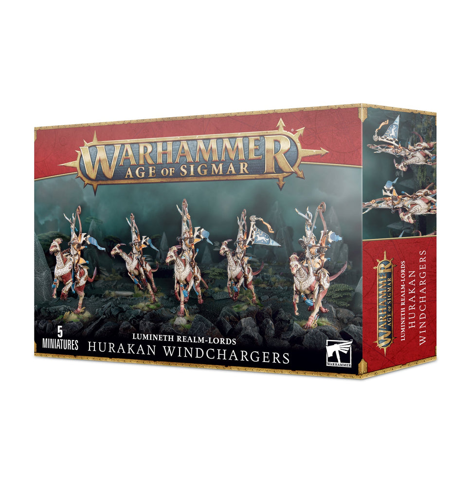 Warhammer: Lumineth Realm-lords - Hurakan Windchargers (ONLINE ORDER ONLY)