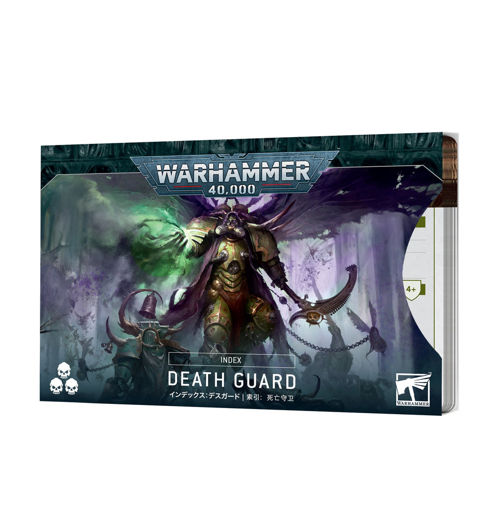 Warhammer 40K: Death Guard - Index Cards (ONLINE ORDER ONLY)
