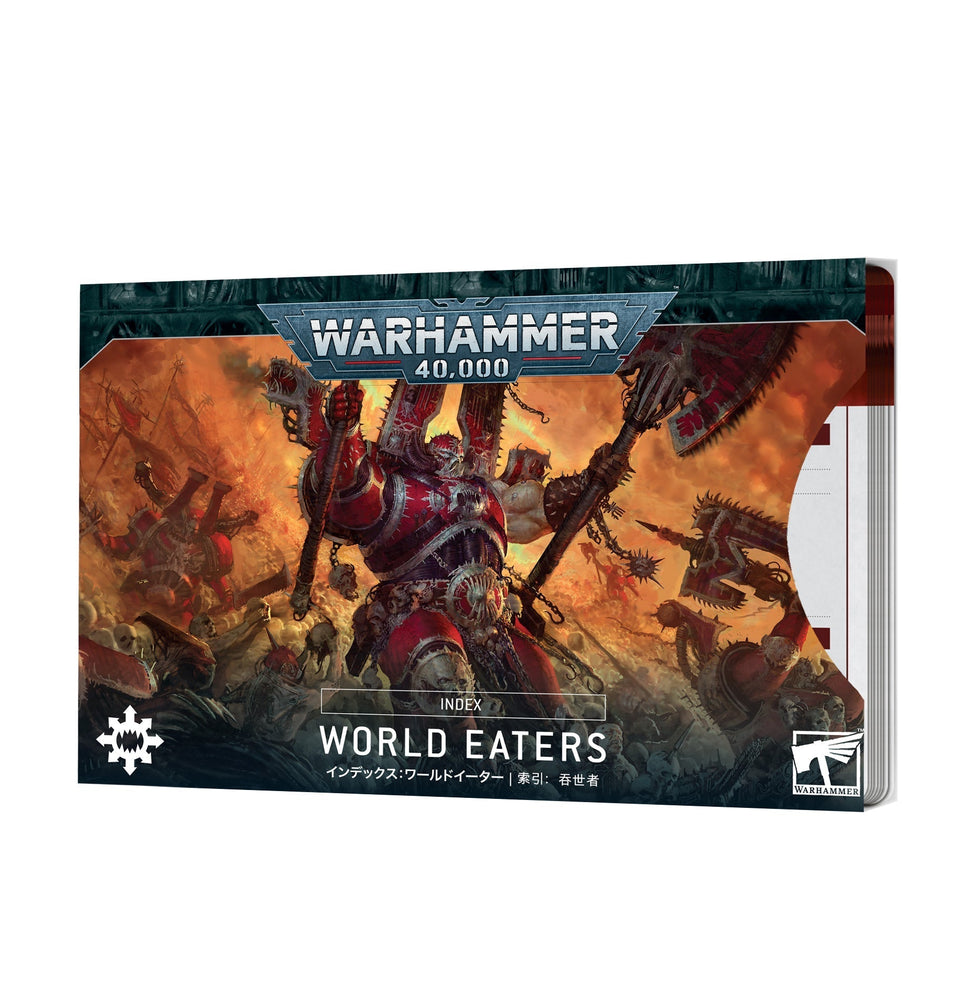 Warhammer 40K: World Eaters - Index Cards (ONLINE ORDER ONLY)