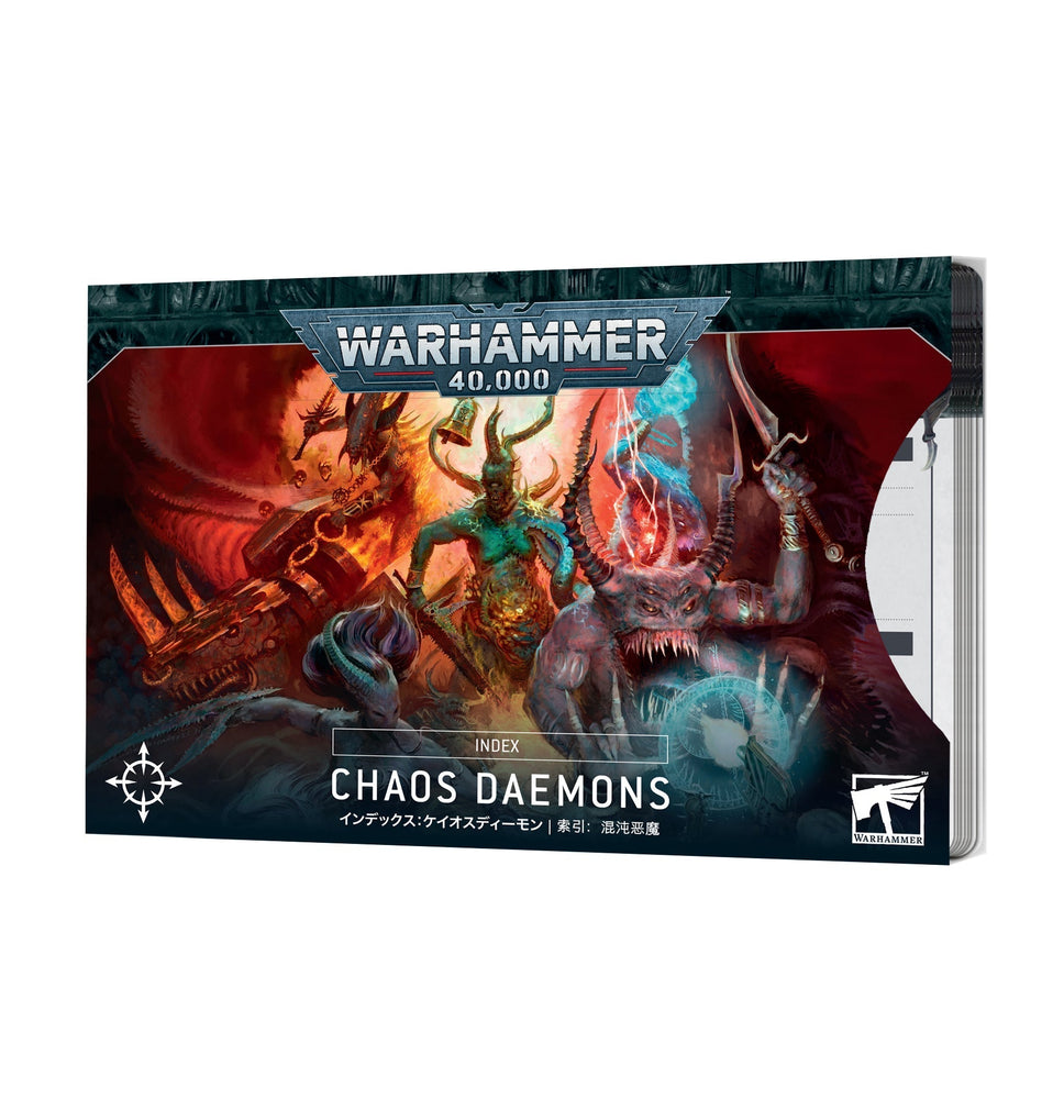 Warhammer 40K: Chaos Daemons - Index Cards (ONLINE ORDER ONLY)
