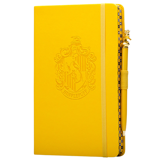 Hufflepuff House Crest Harry Potter Softcover Journal Set (Online Order Only)