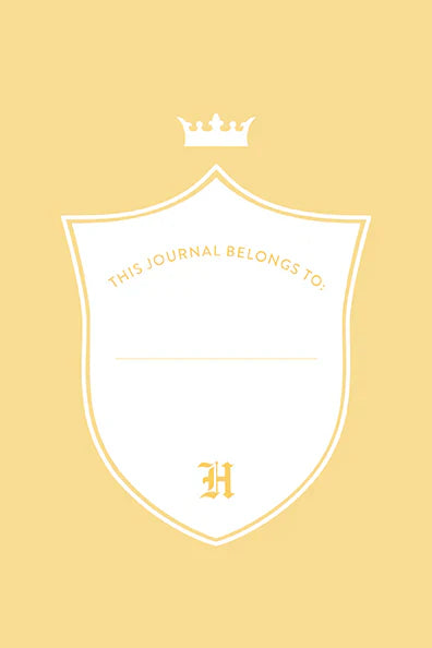 Hufflepuff House Crest Harry Potter Softcover Journal Set (Online Order Only)